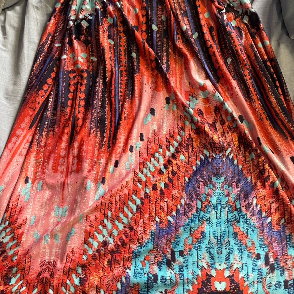 Patterned Maxi Dress